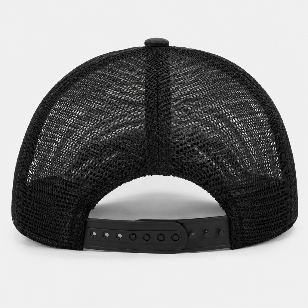 Couvre-Chef Arrière En Maille Broderie Frontale