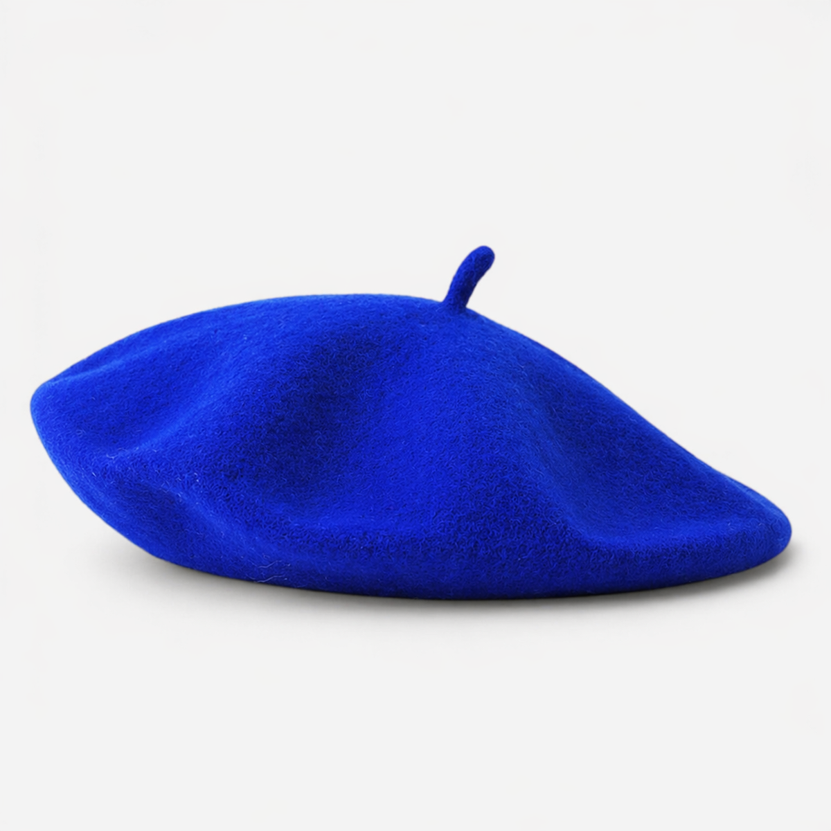 Couvre chef d'artiste Bleu foncé en laine