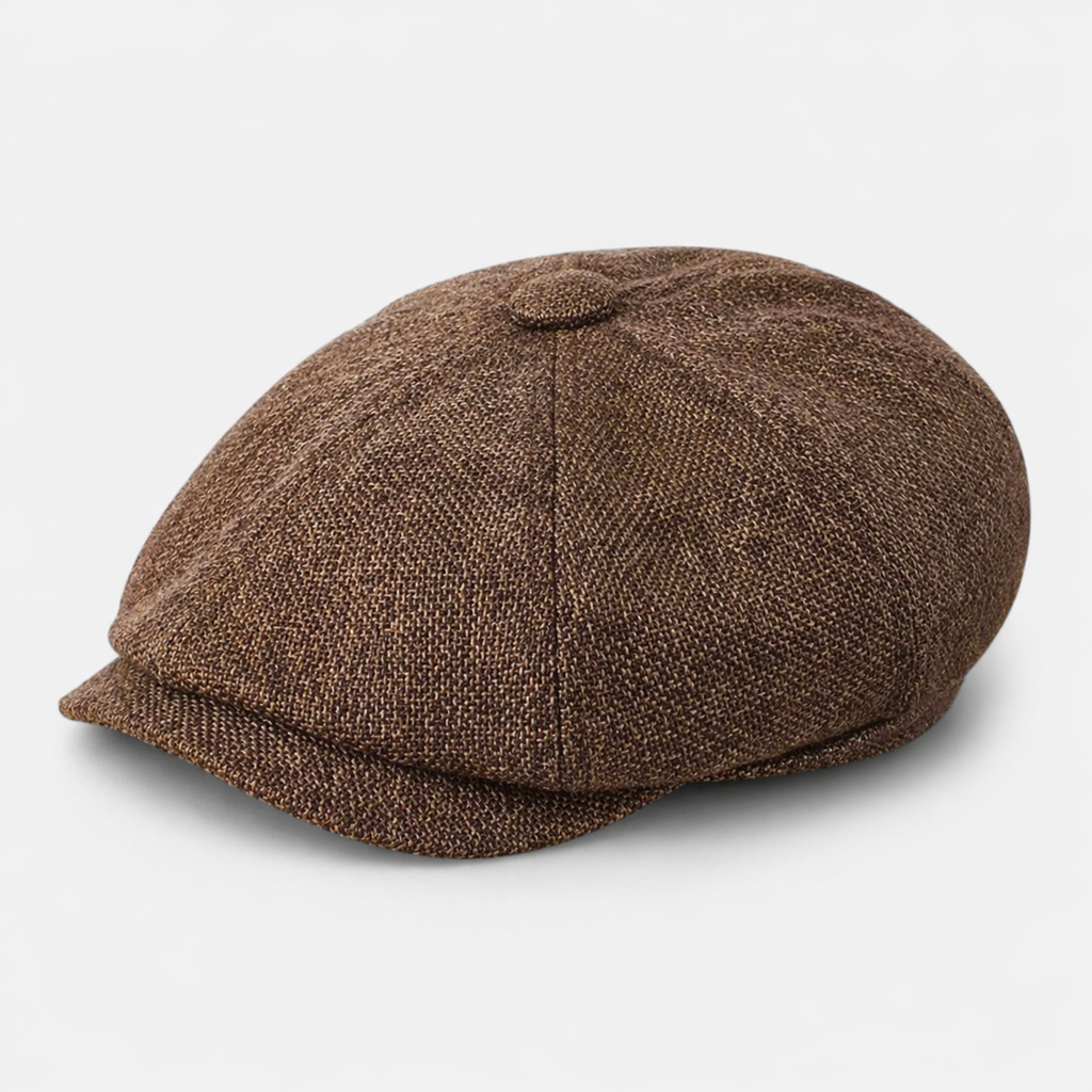 Béret Classique en coton Marron