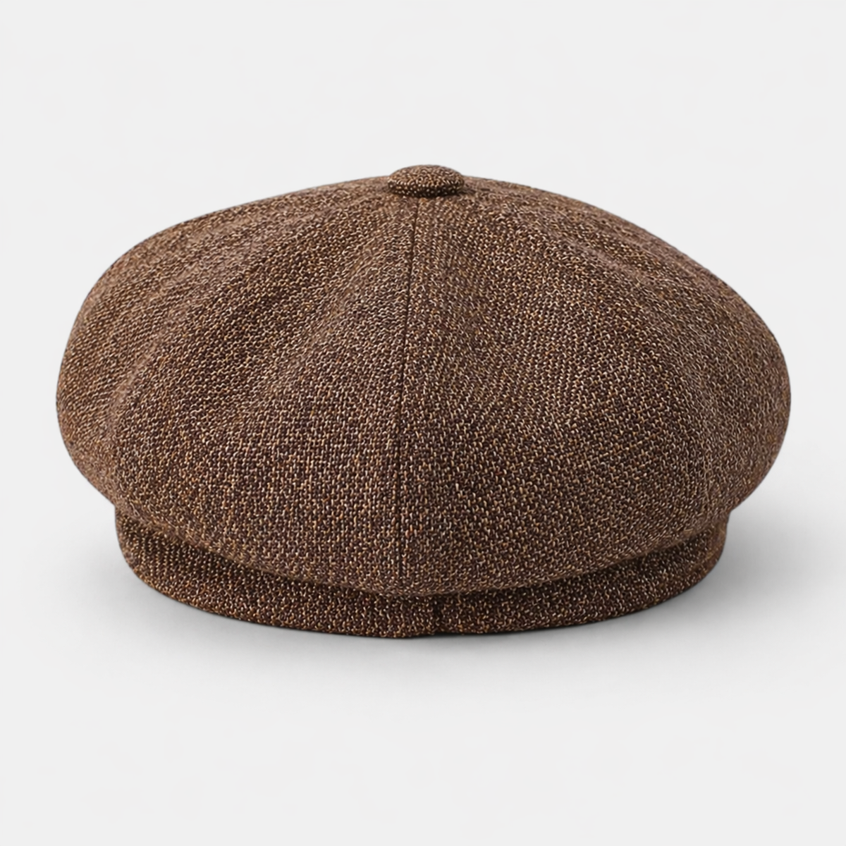 Béret Classique en coton Marron
