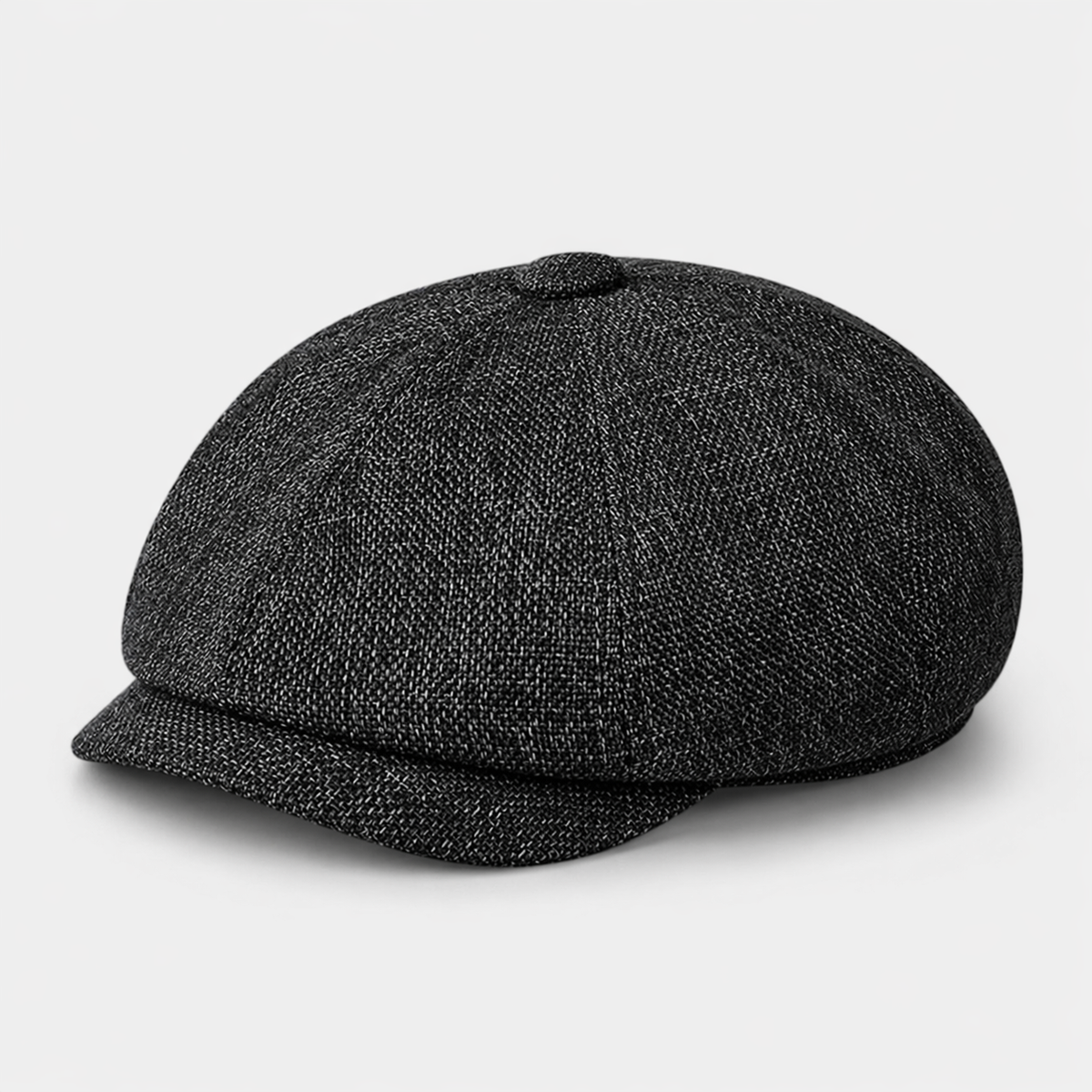 Bonnet rétro Noir en coton