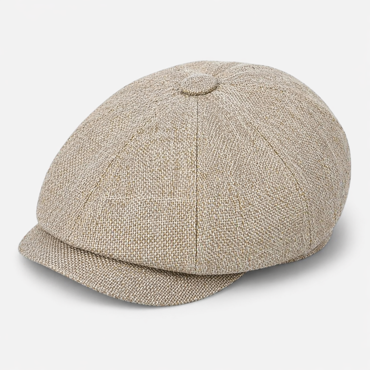 Toque Beige en coton Vintage