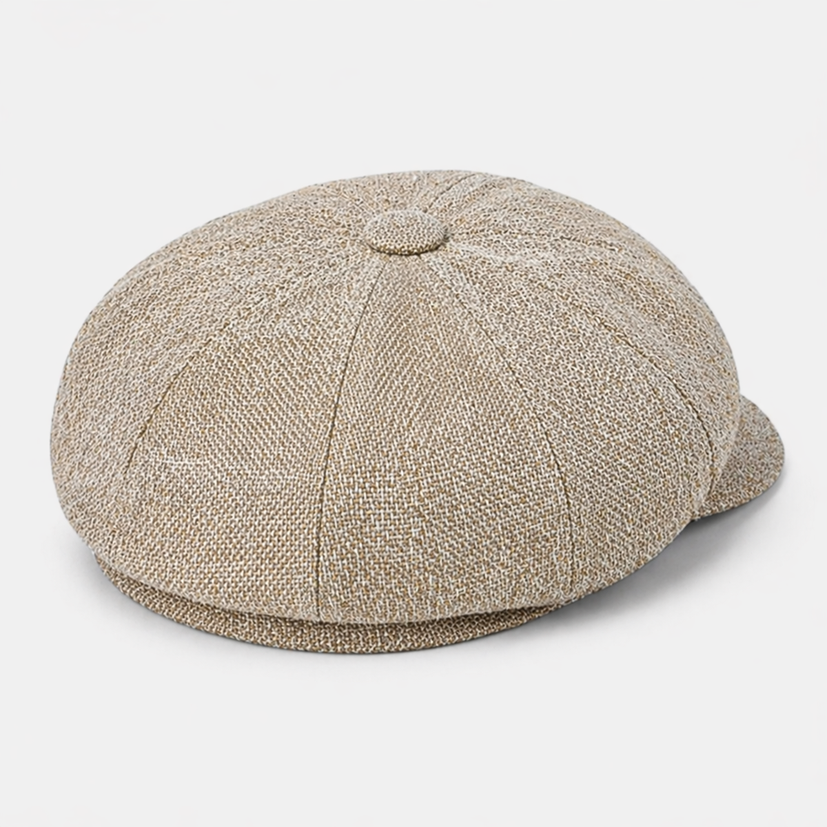 Toque Beige en coton Vintage