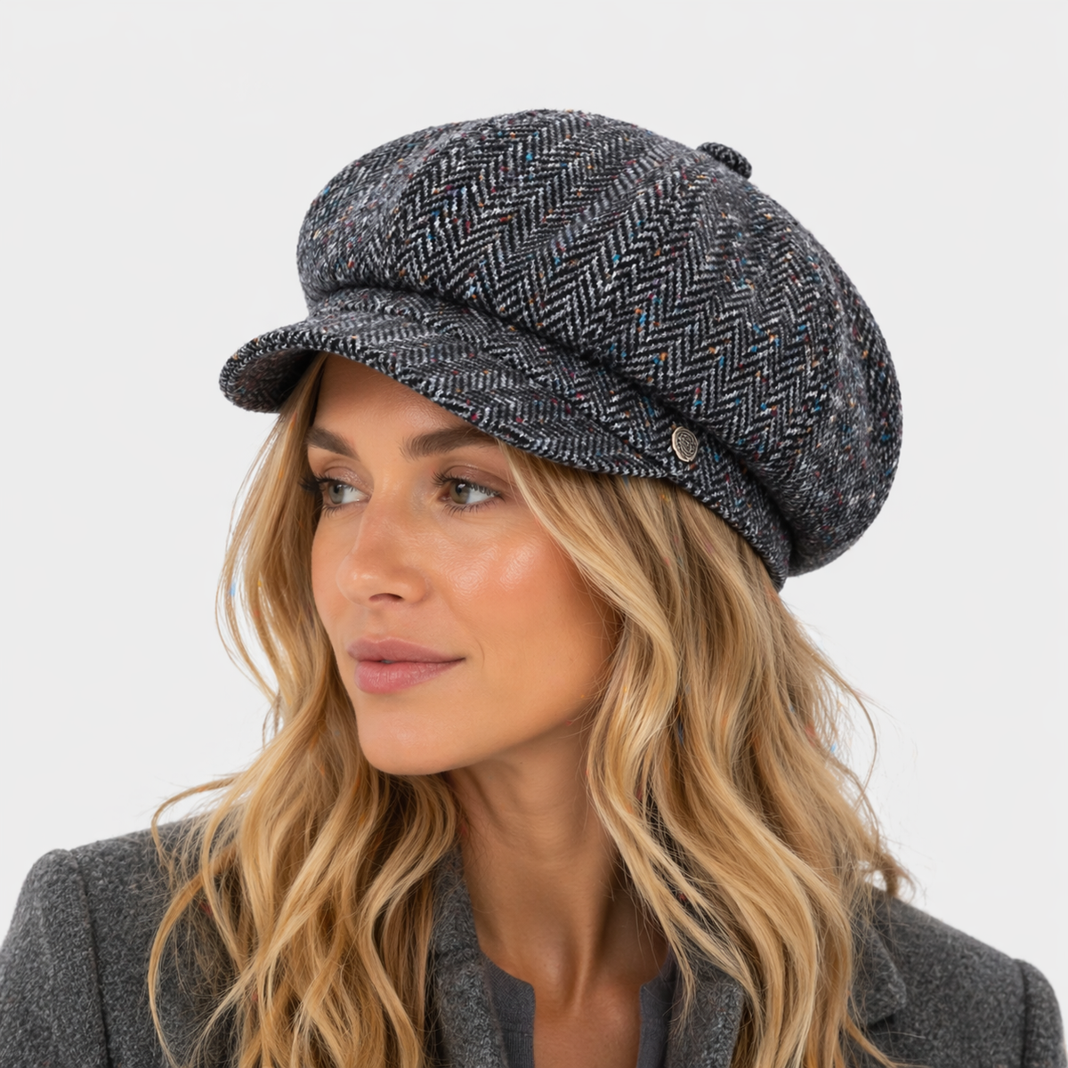 Toque Classique pour femme Grise clair