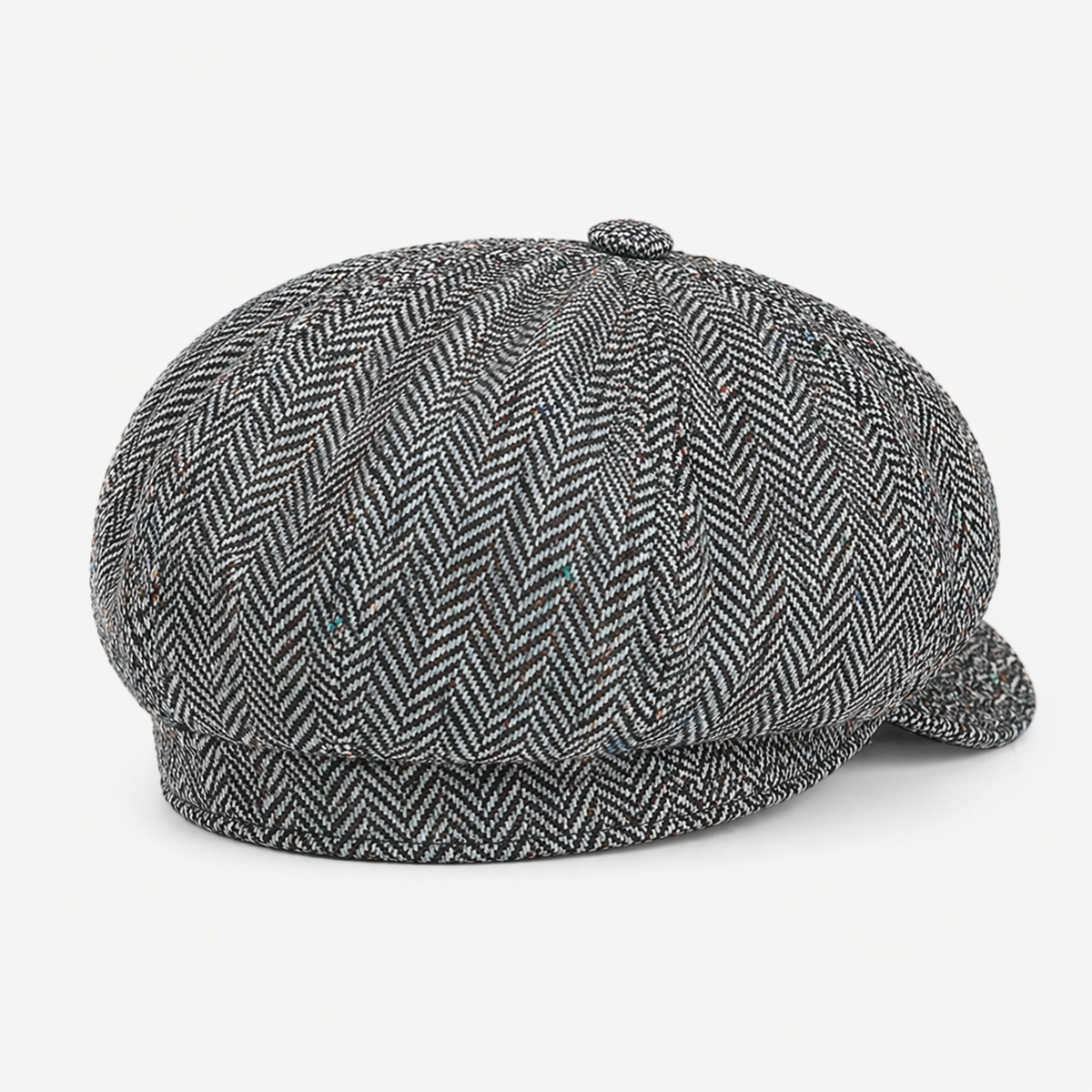 Chapeau Gavroche Gris Chic pour femme