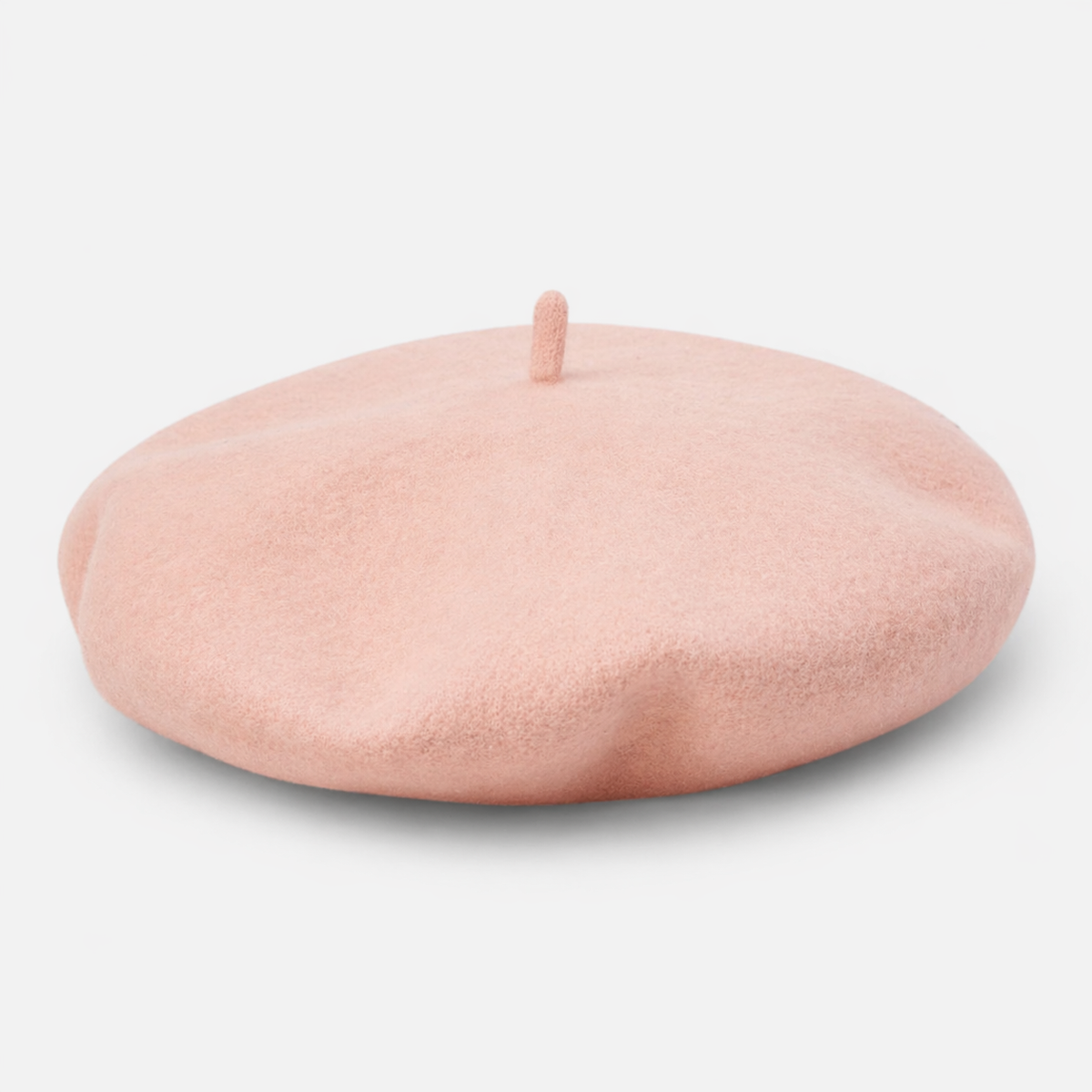 Béret Français Rose en laine
