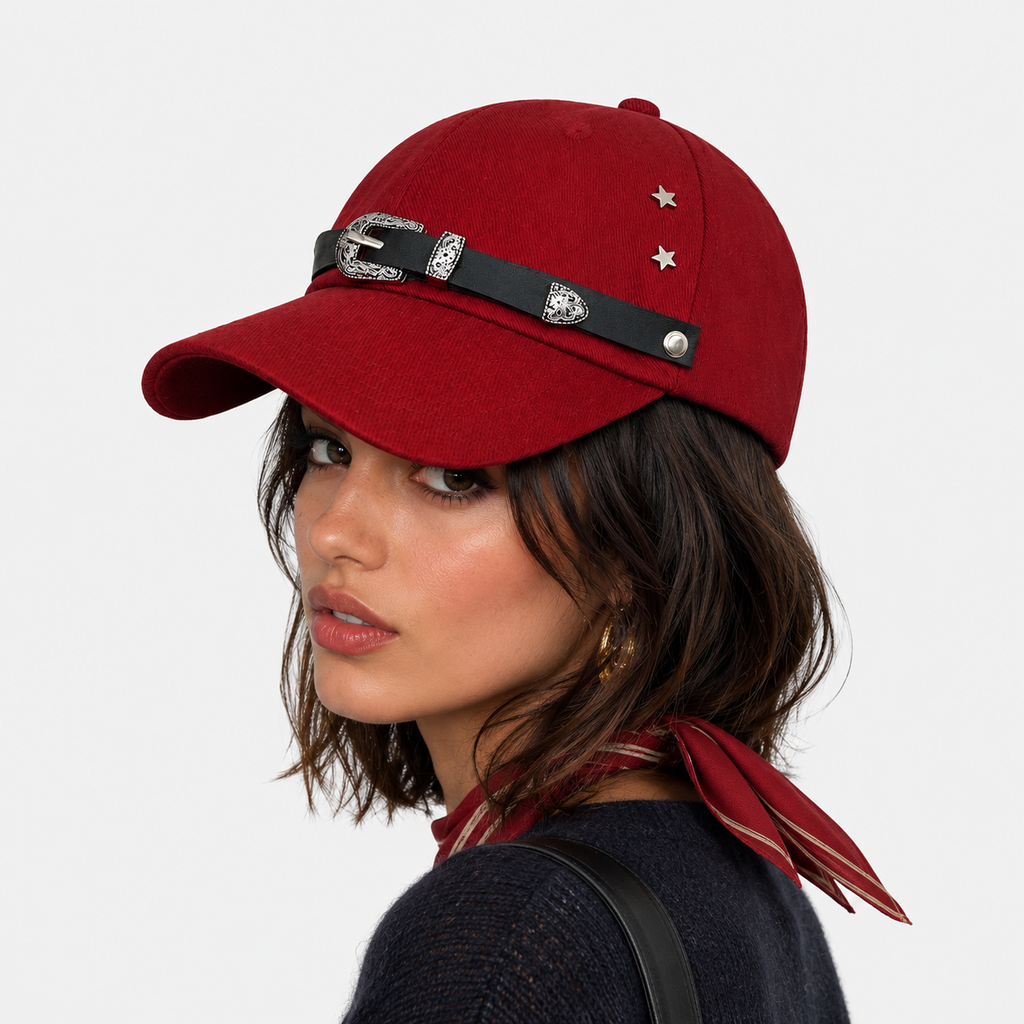Couvre-Chef Rouge Réglable