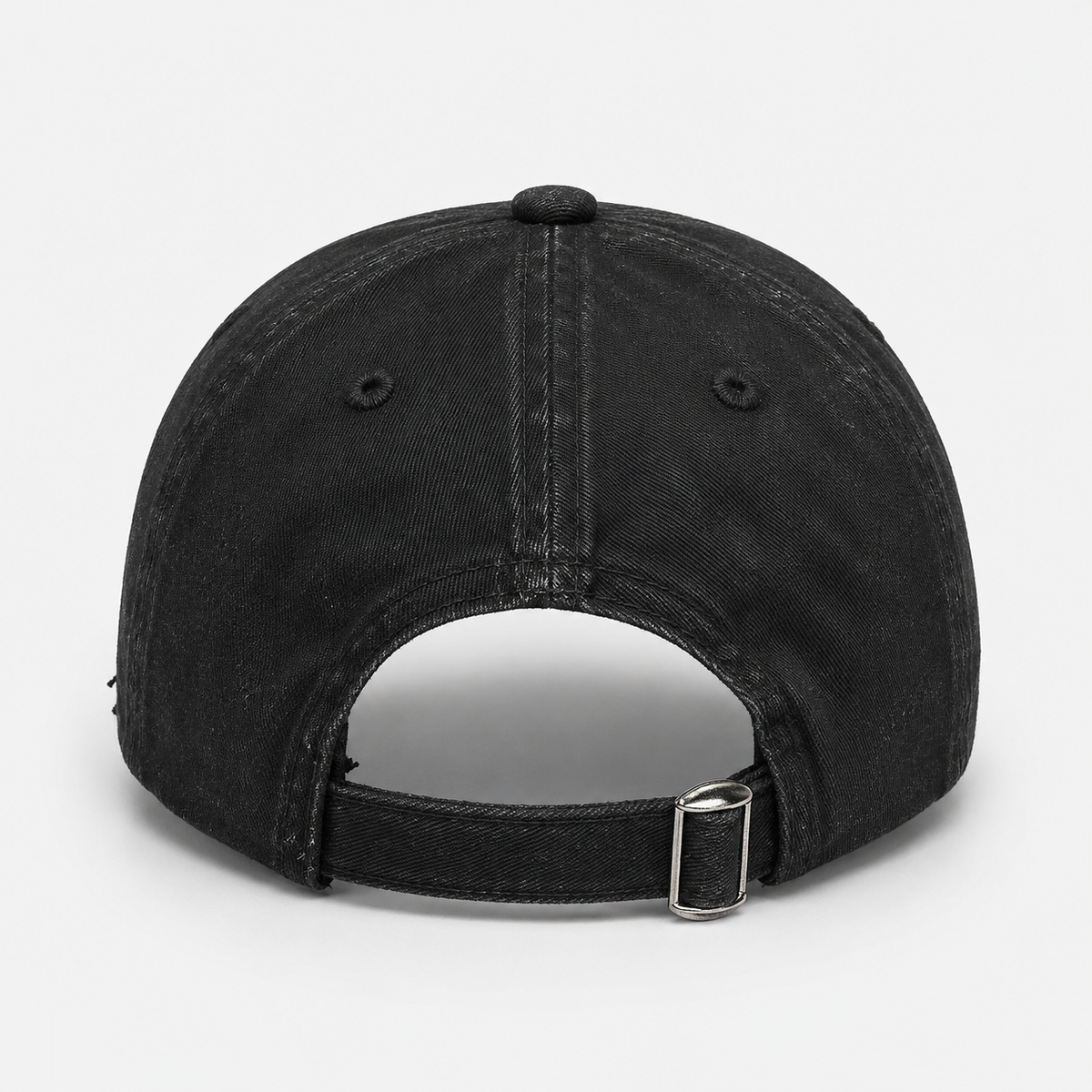 Couvre-Chef Noire Broderie Flamme
