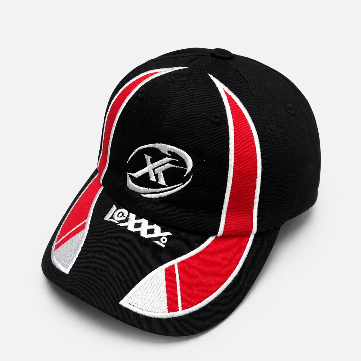 Couvre-Chef Brodée Motif Flamme Style Baseball