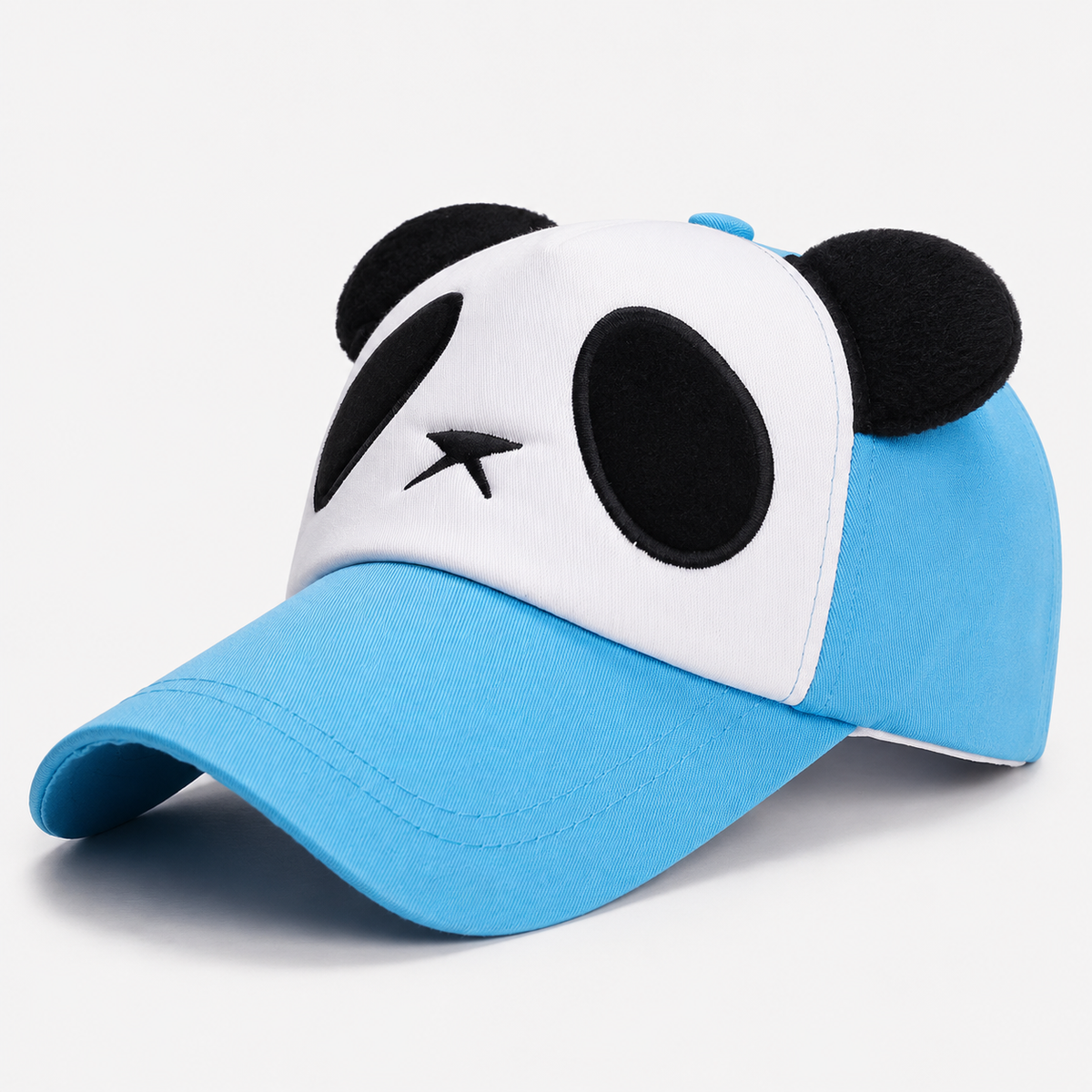 Couvre-Chef Panda Bleu Ciel
