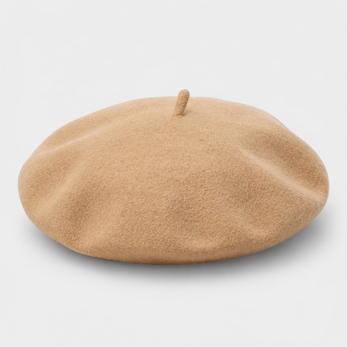 Béret Français Crème en laine
