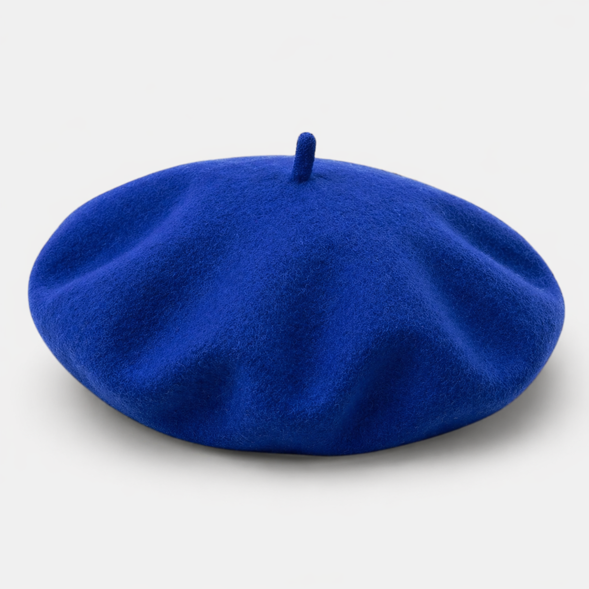Casquette Française Bleu en laine