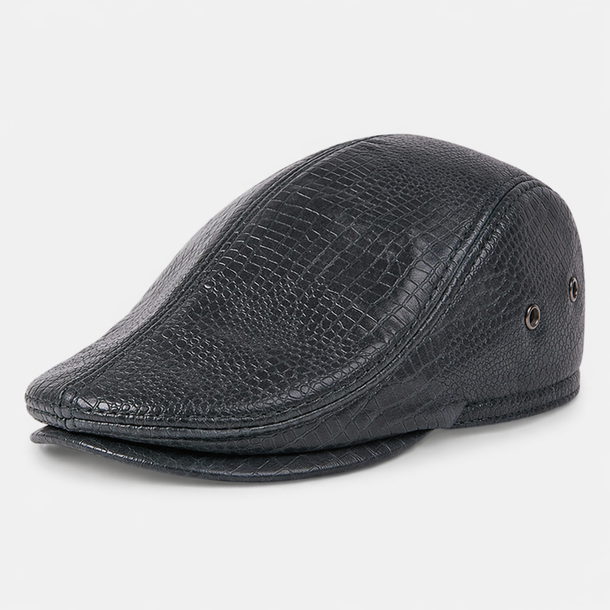 Béret écaille Noir Vintage