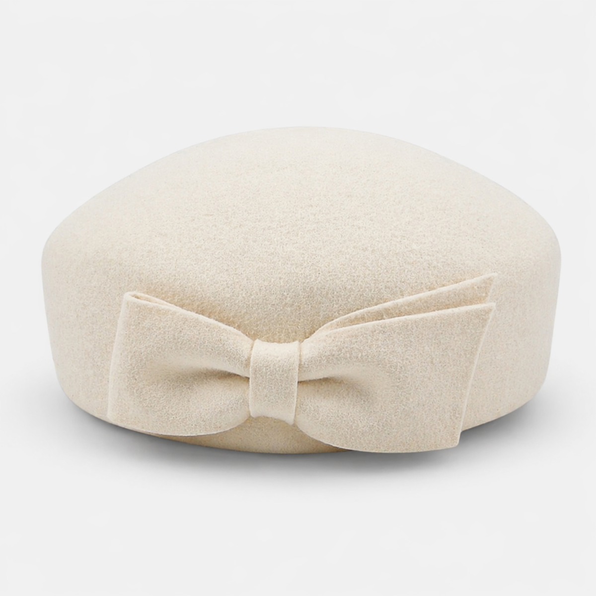 Couvre chef à nœud Blanc élégant
