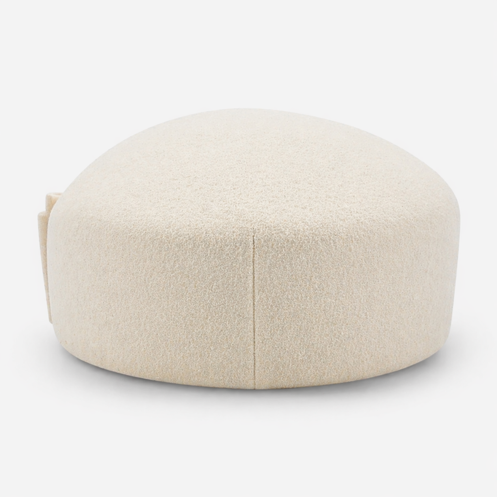 Couvre chef à nœud Blanc élégant