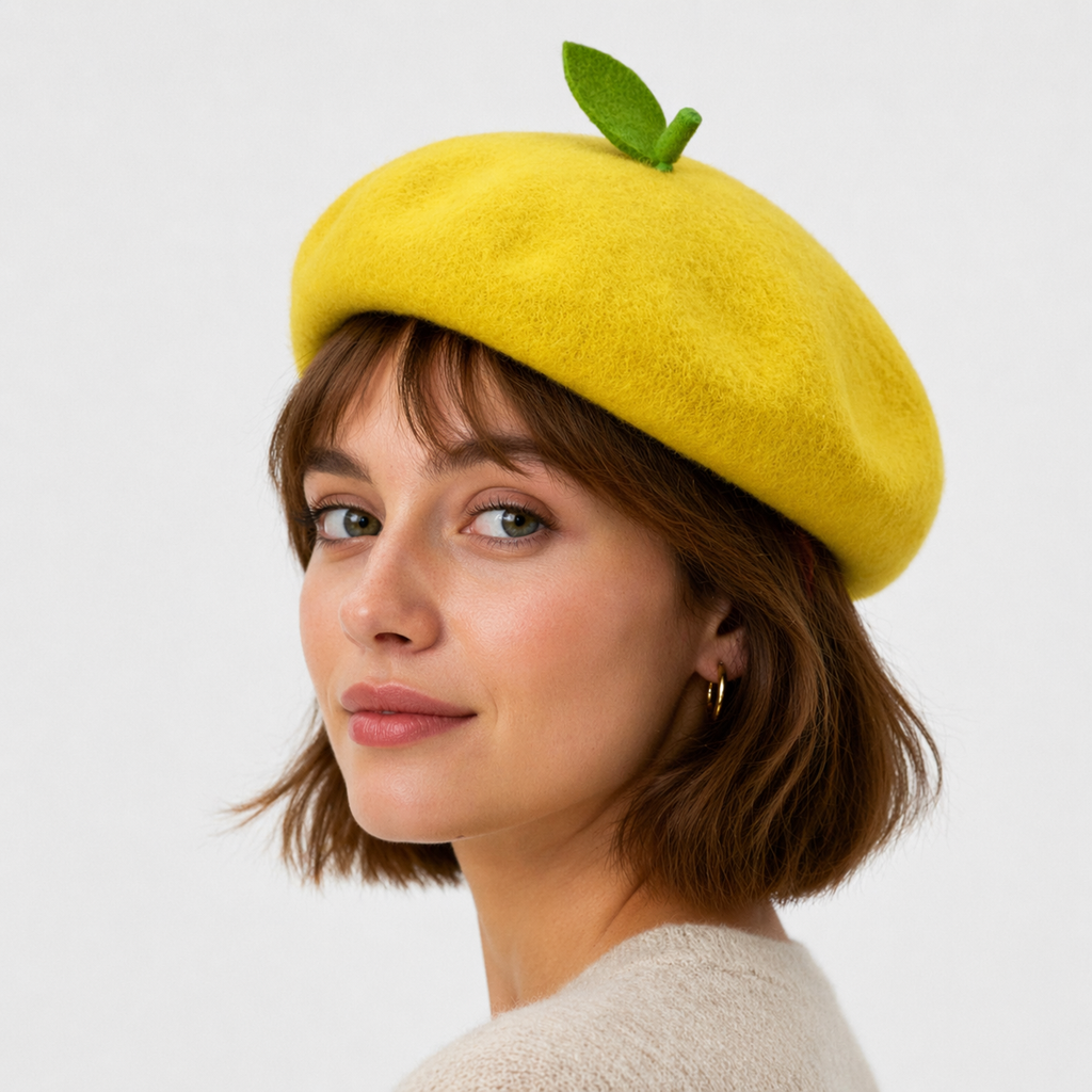 Béret de Famille Fruit en laine POUR FEMME