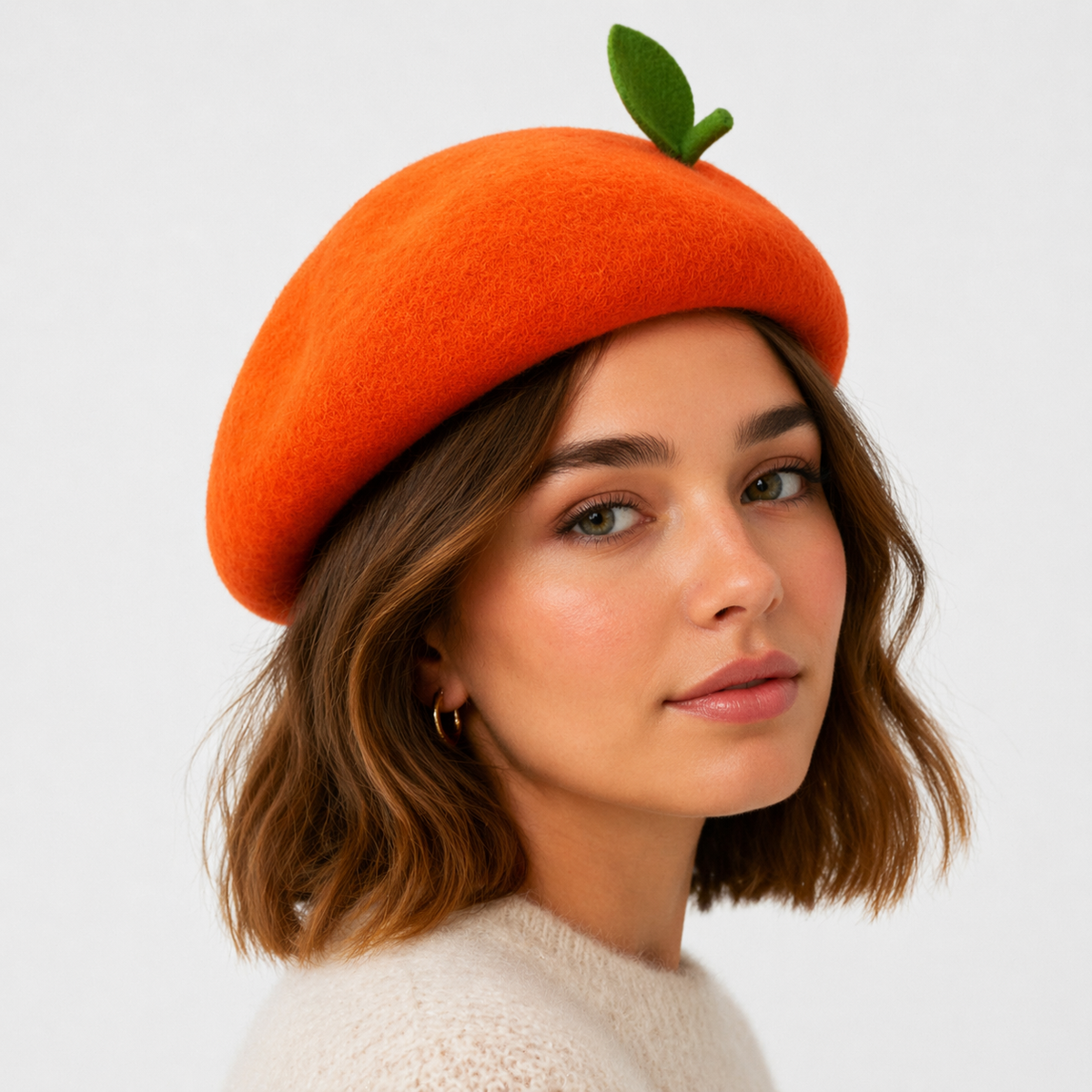 Béret de Famille Fruit en laine POUR FEMME