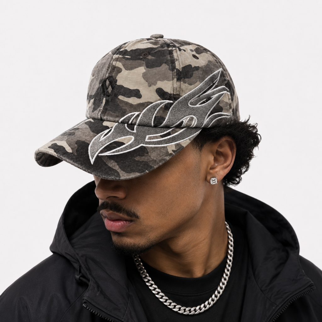 Couvre-Chef Camouflage En Coton
