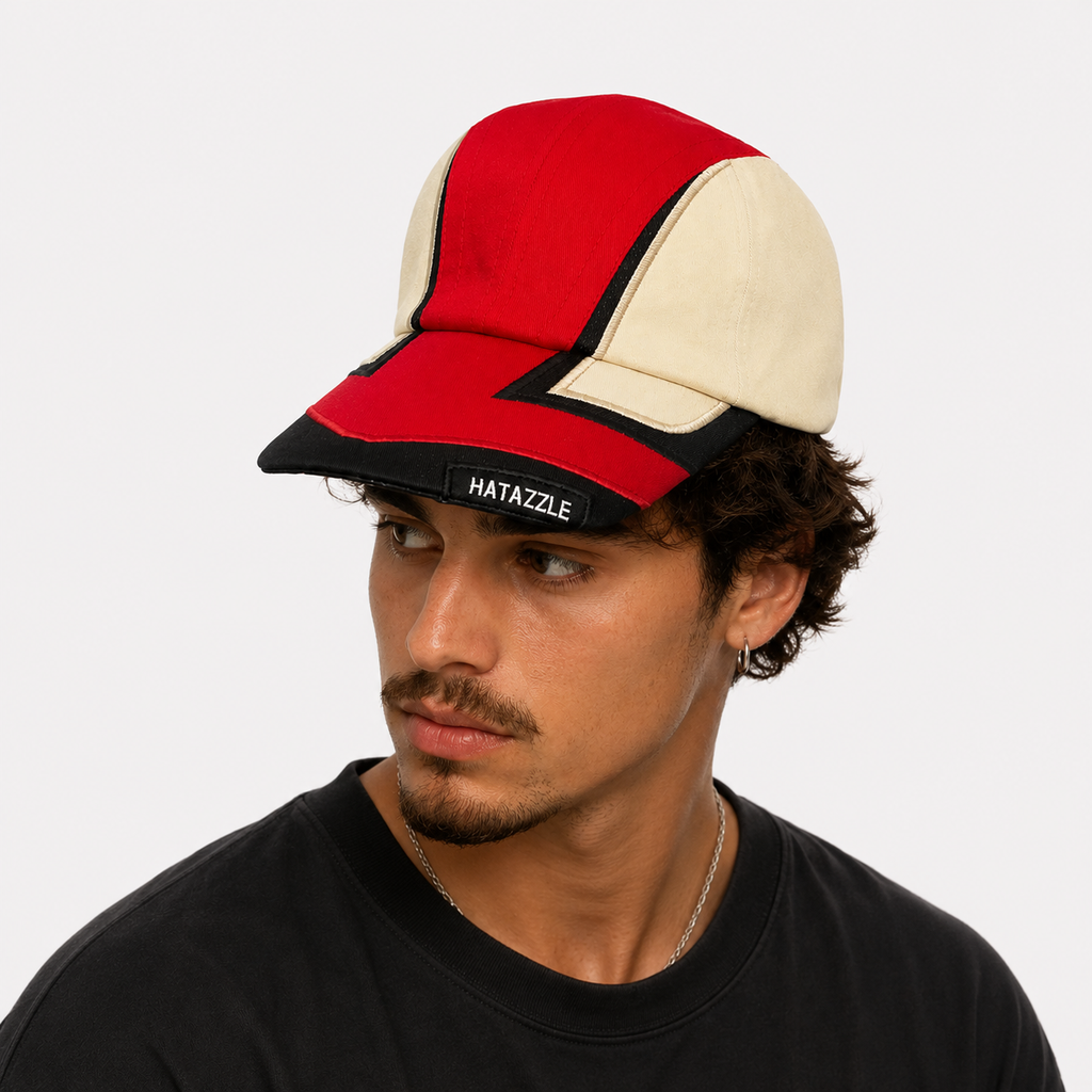 Couvre-Chef Rouge Beige