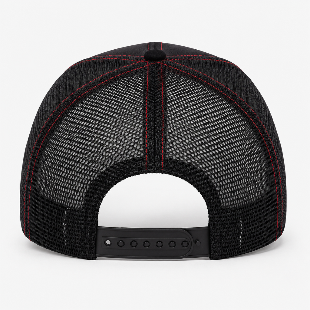 Couvre-Chef Trucker En Maille Broderie Bonhomme De Neige