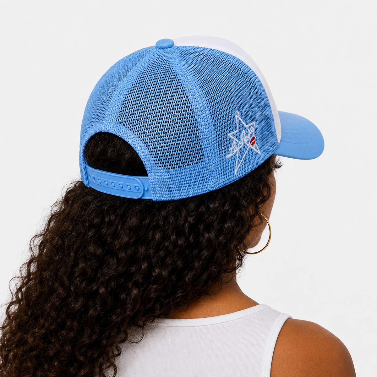 Couvre-Chef Trucker Bleu Clair