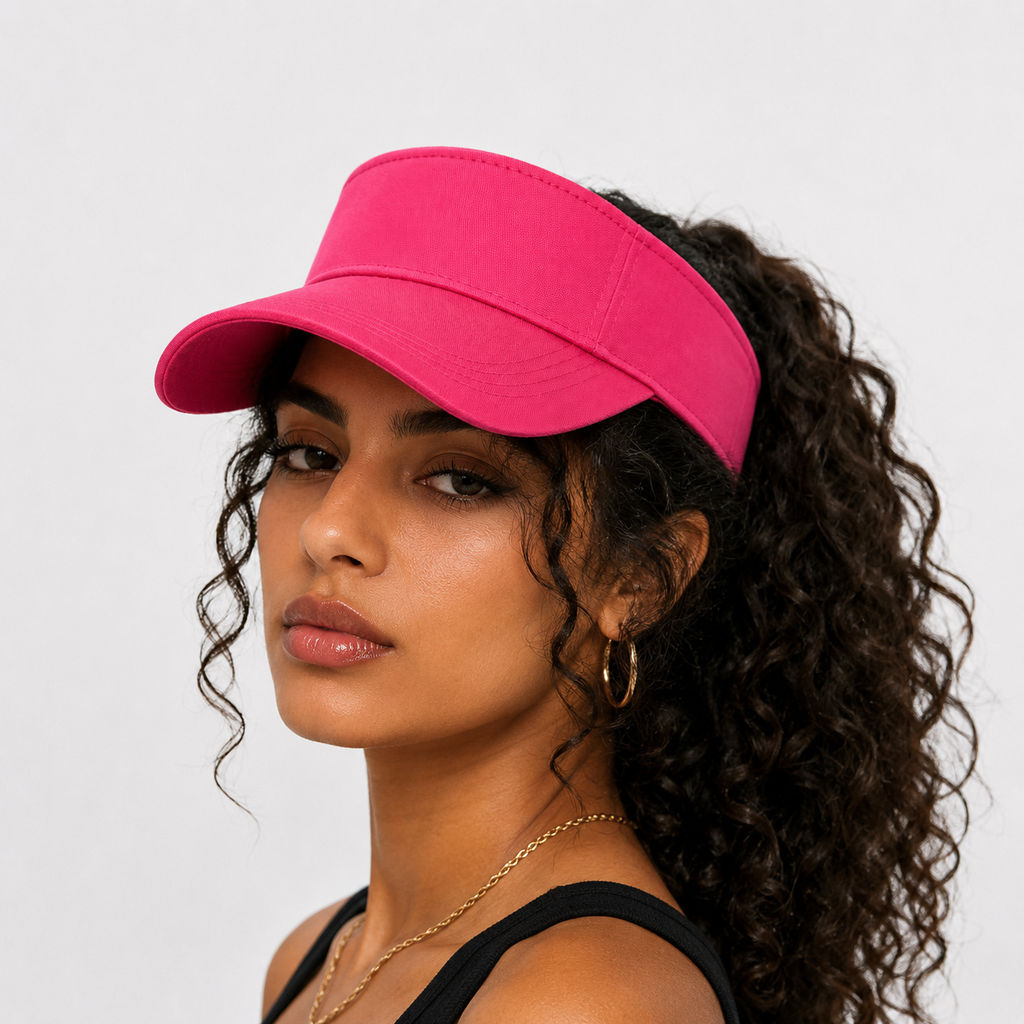 Couvre-Chef Rose Fuchsia Dessus Ouvert