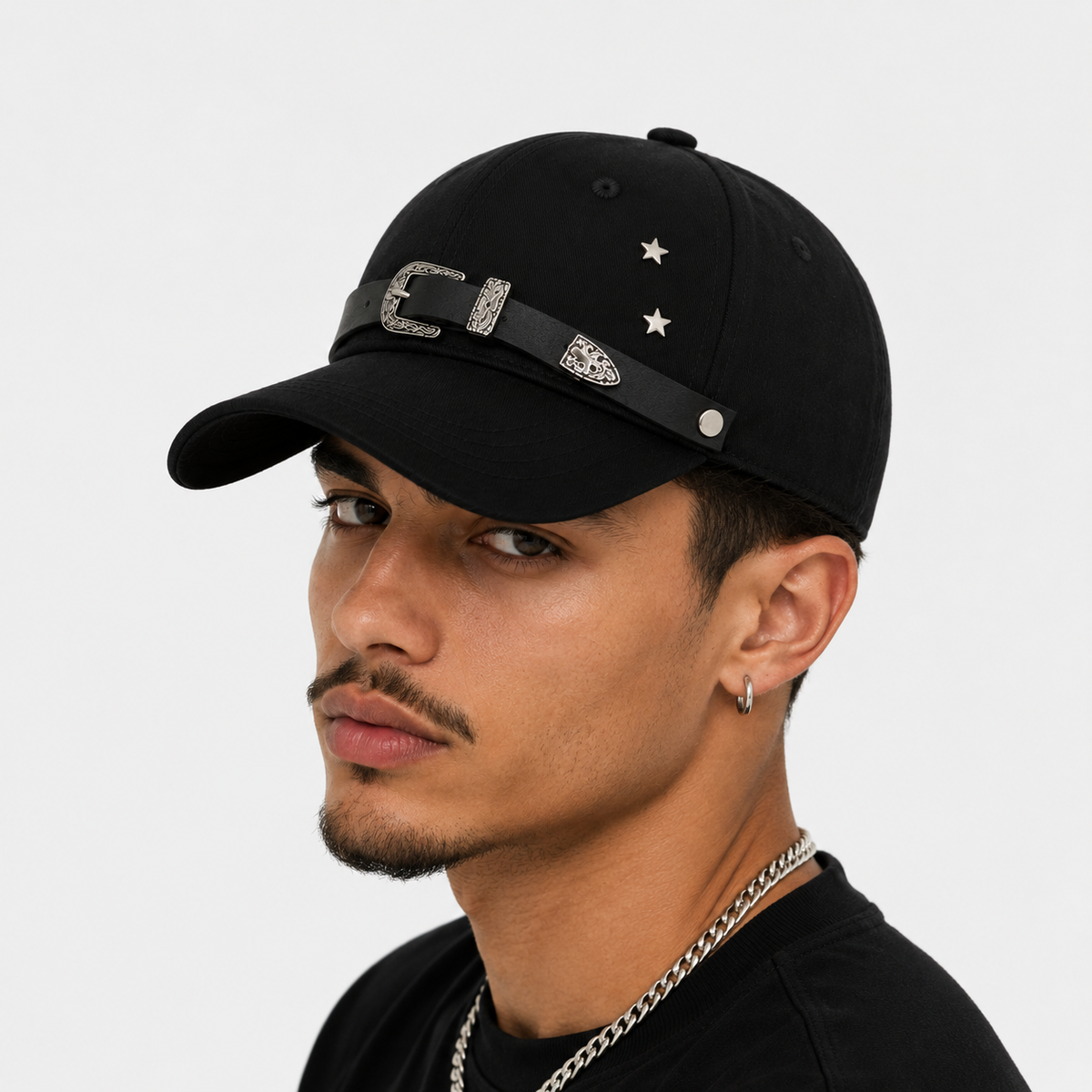 Couvre-Chef Noire Ajustable