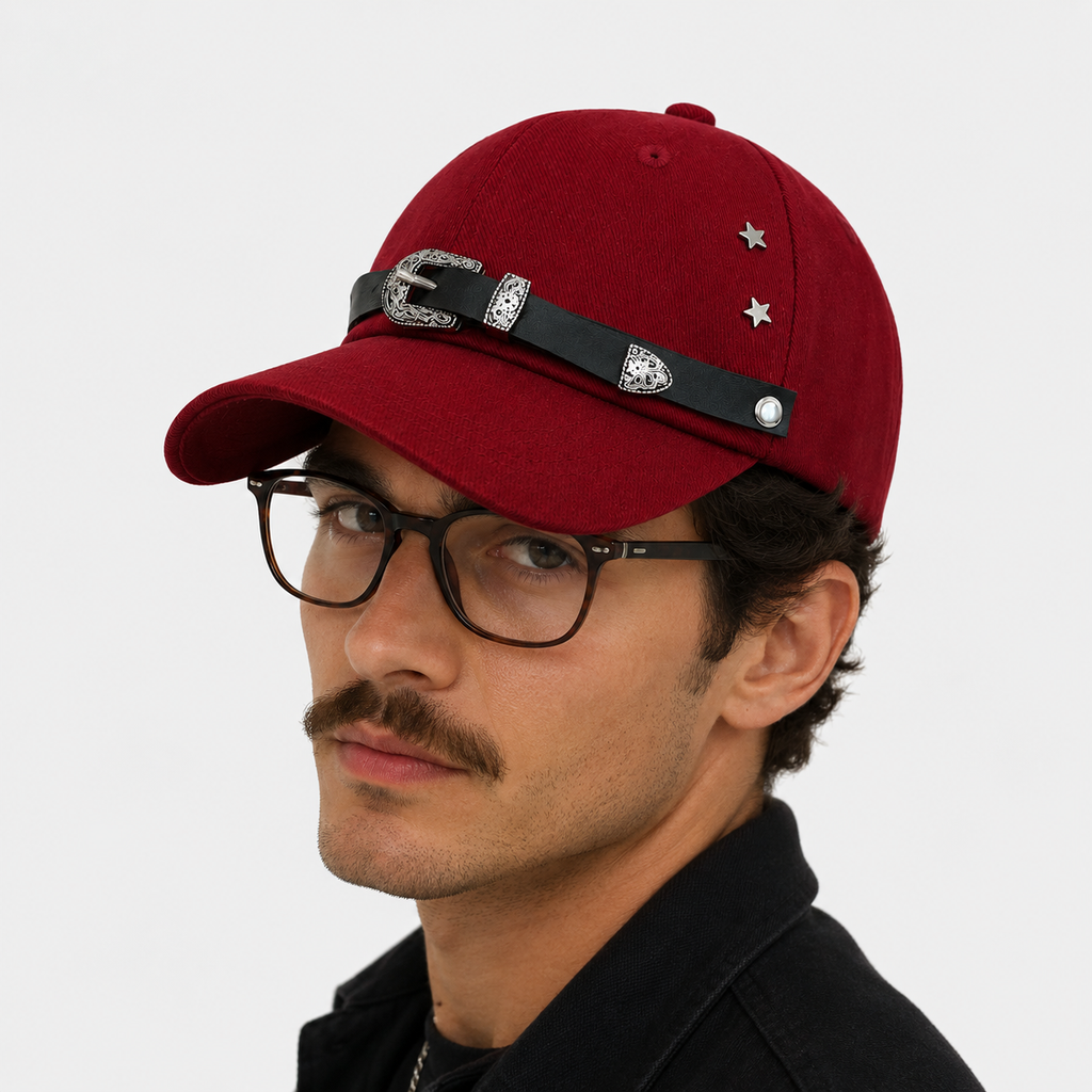 Couvre-Chef Rouge Réglable