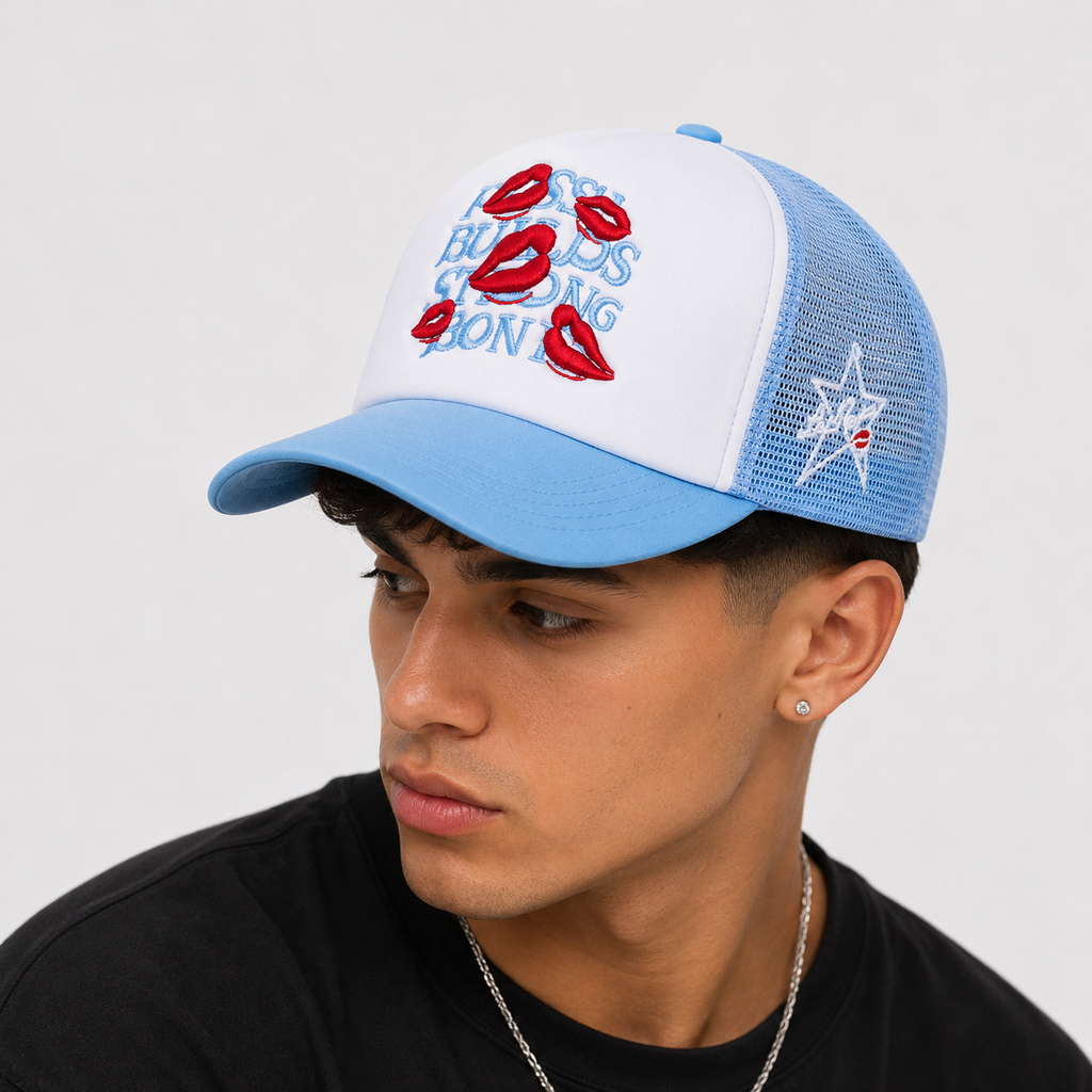 Couvre-Chef Trucker Bleu Clair