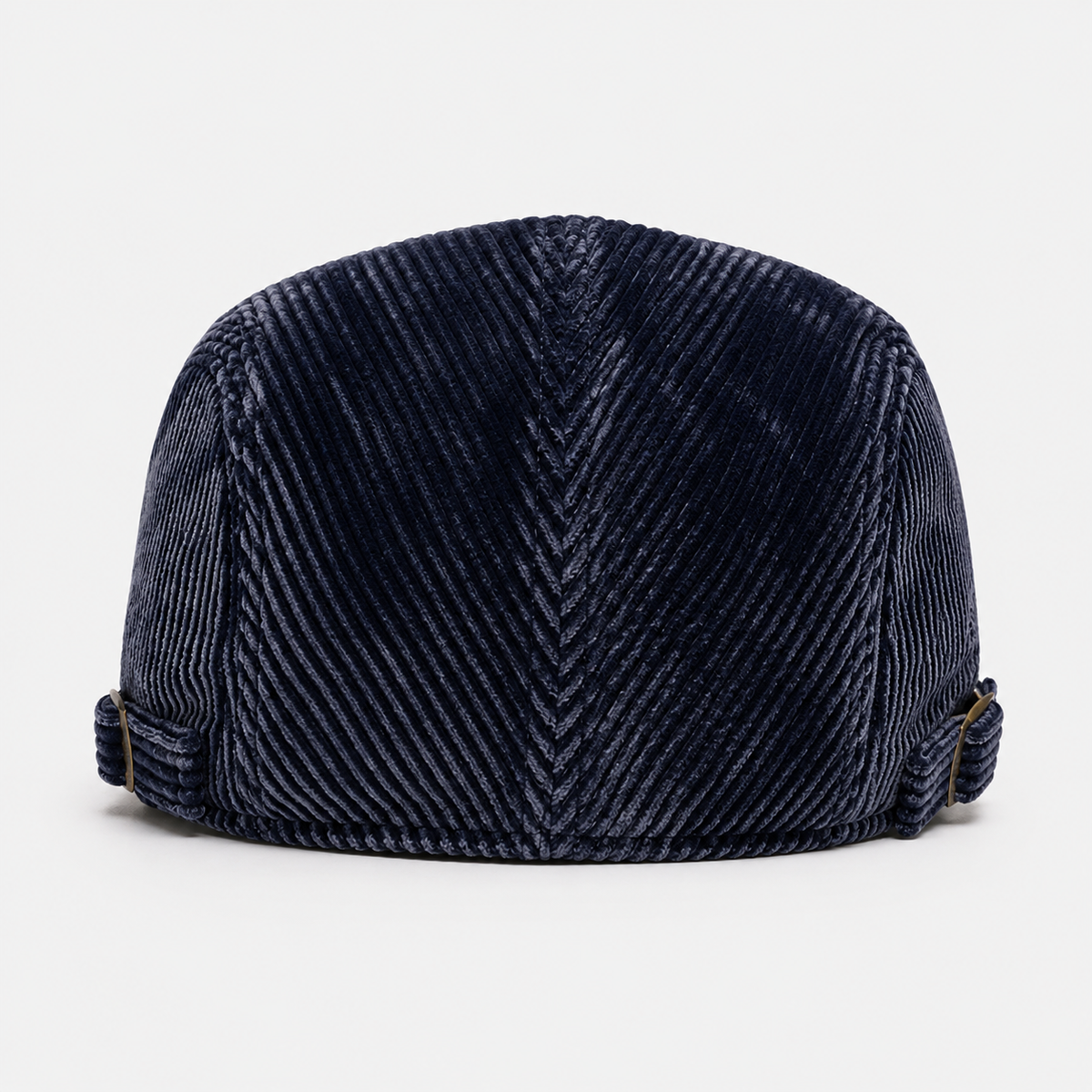 Béret Classique Velours Bleu Marine Vintage