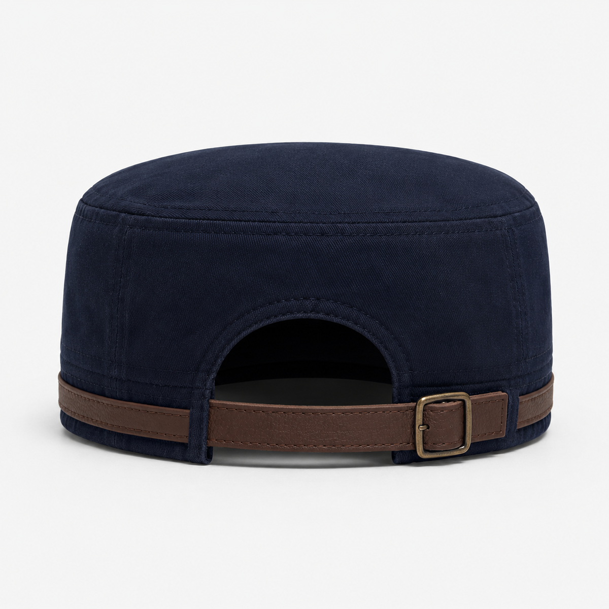 Casquette Militaire Bleu Marine Vintage Unisexe