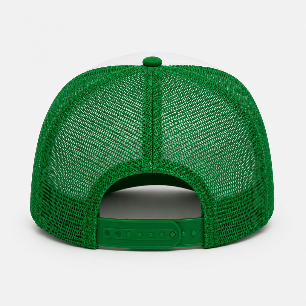 Casquette Trucker Verte Vintage Unisexe