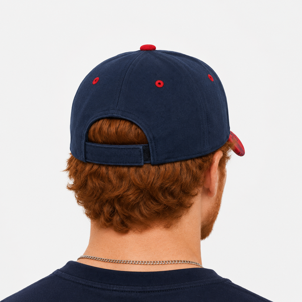 Casquette Canada Brodée Bleu Marine Unisexe