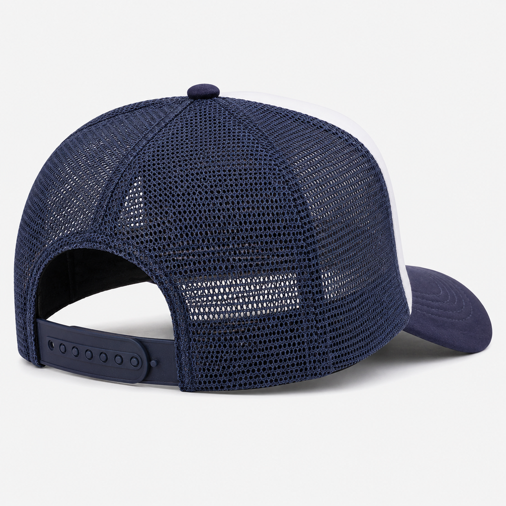 Casquette Trucker LA Bleu Marine Vintage