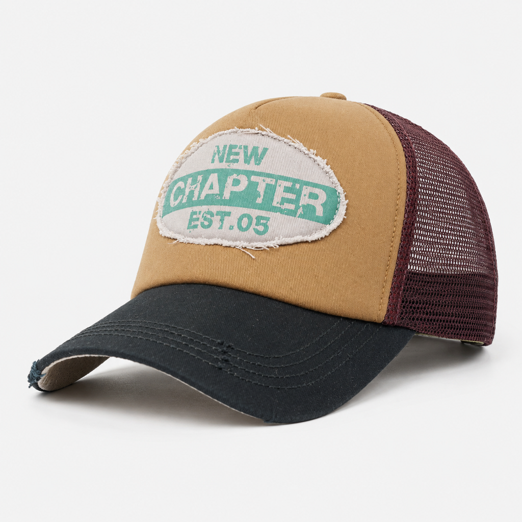 Casquette Trucker New Chapter Vintage Beige