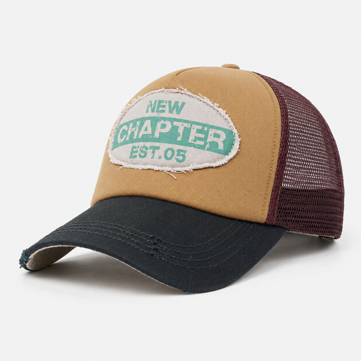 Casquette Trucker New Chapter Vintage Beige