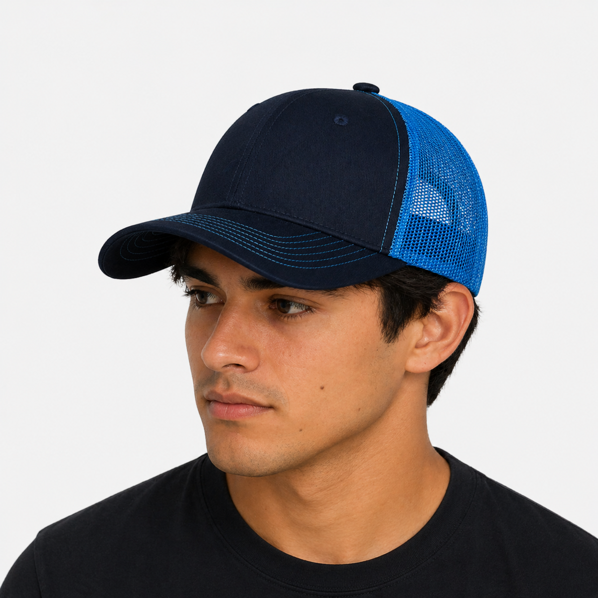 Casquette Bleu foncé & Bleu clair