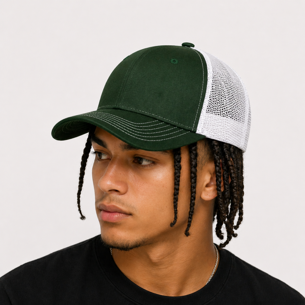 Casquette Verte & Blanche