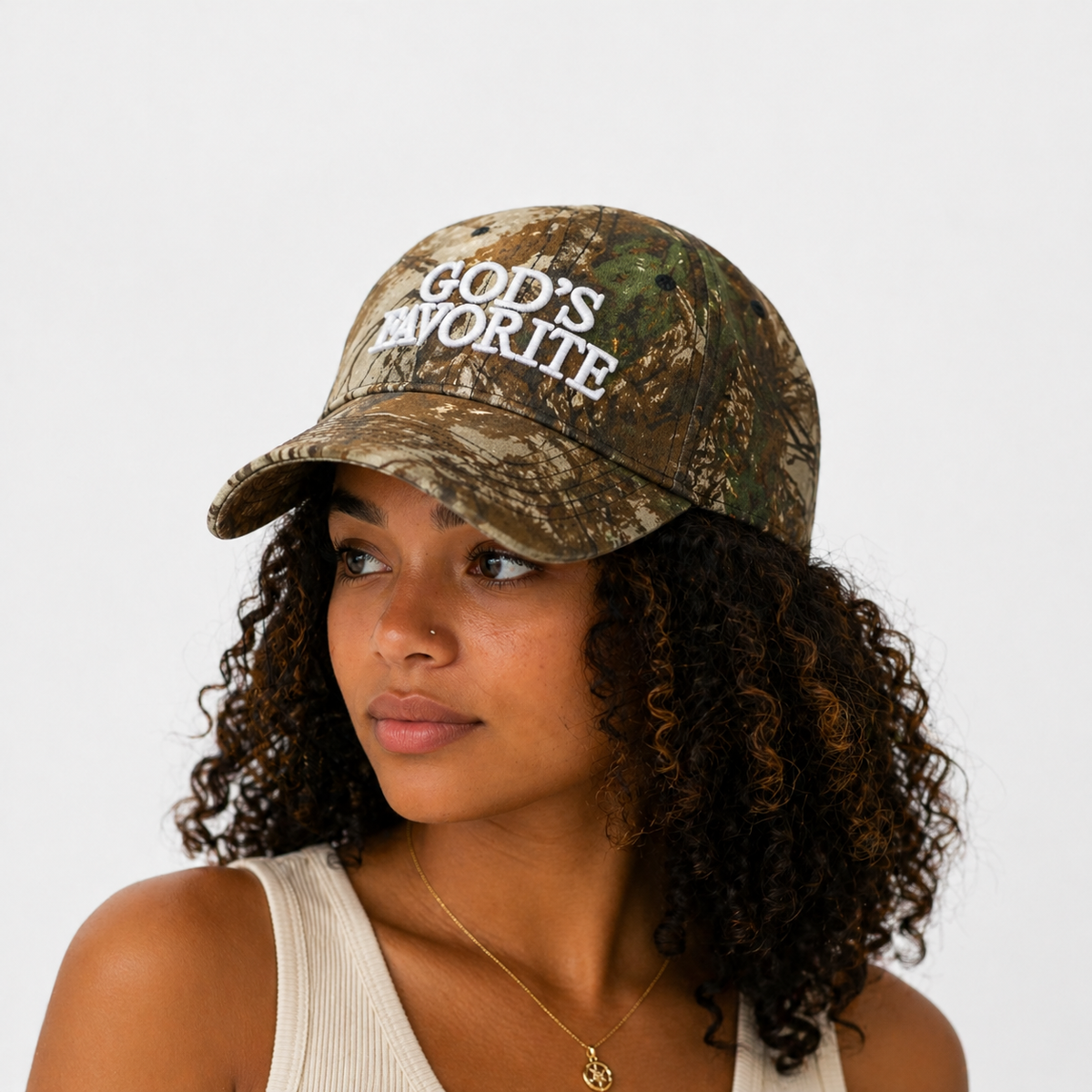 Couvre chef Tactic Camo jungle en coton