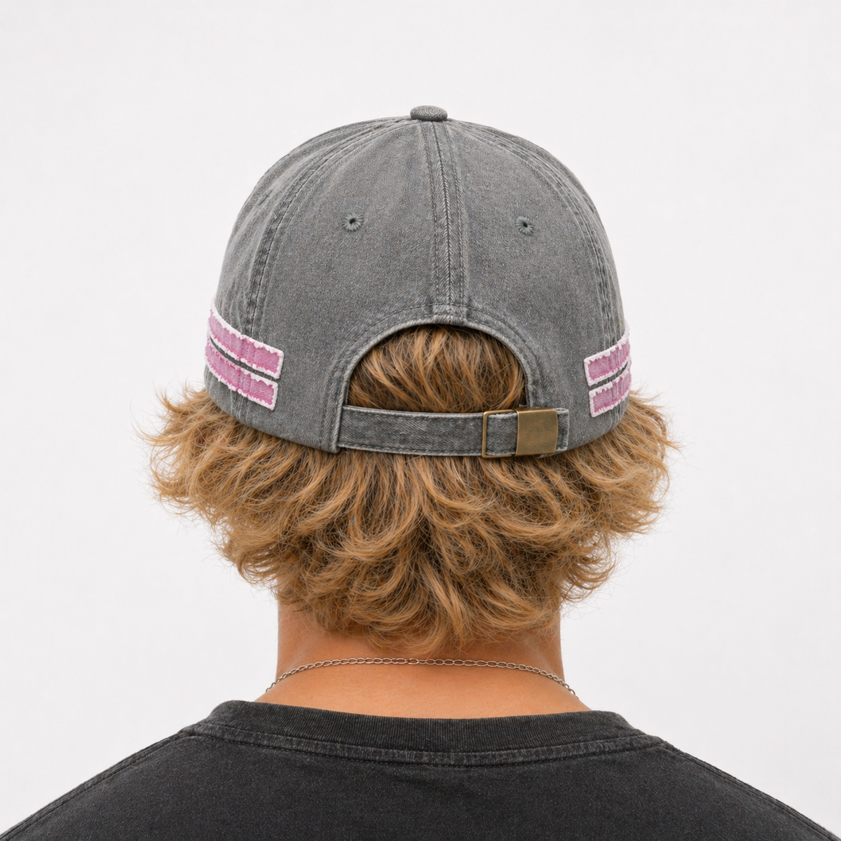 Casquette Rose 1969 Vintage en Cotton