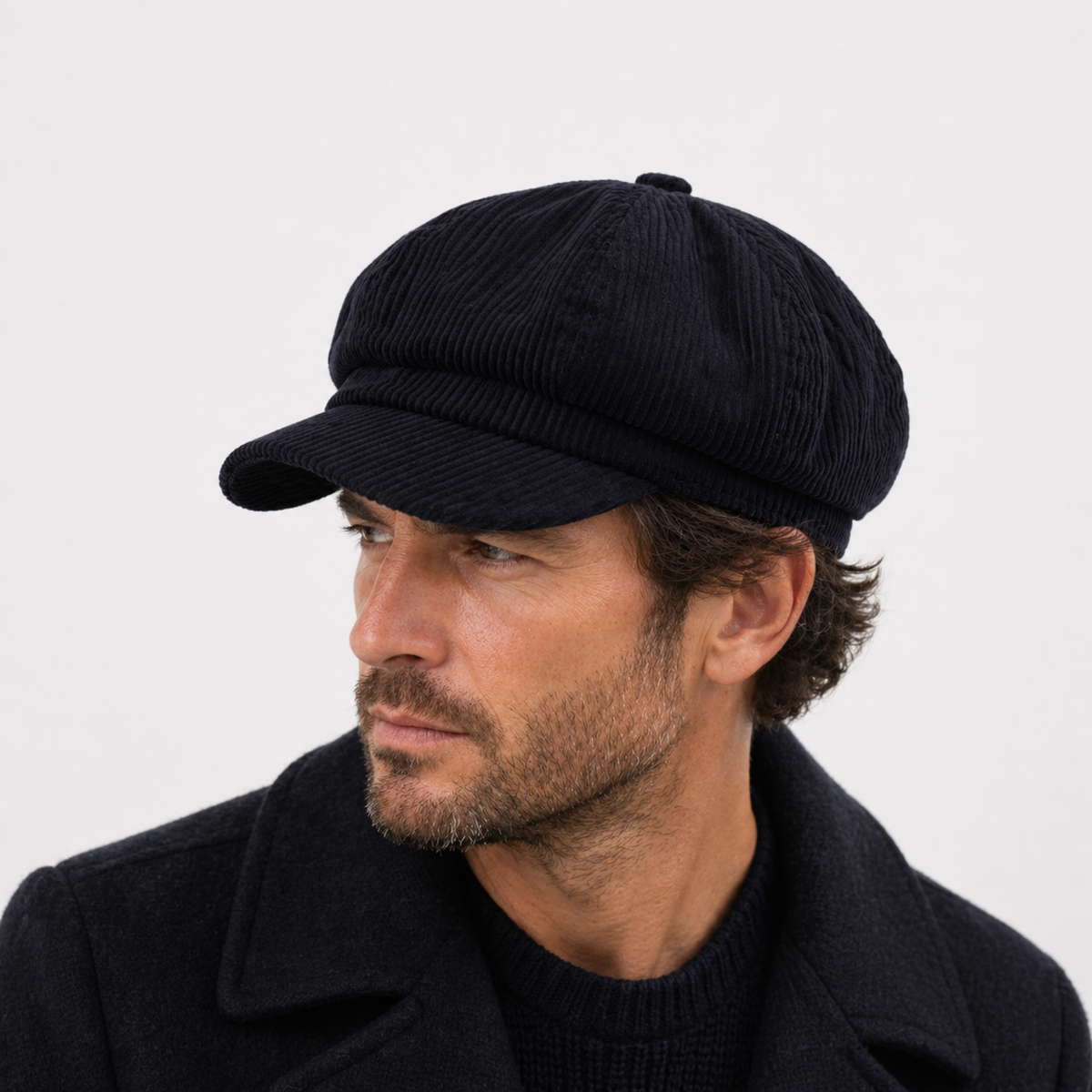 Casquette gavroche Bleu Marine