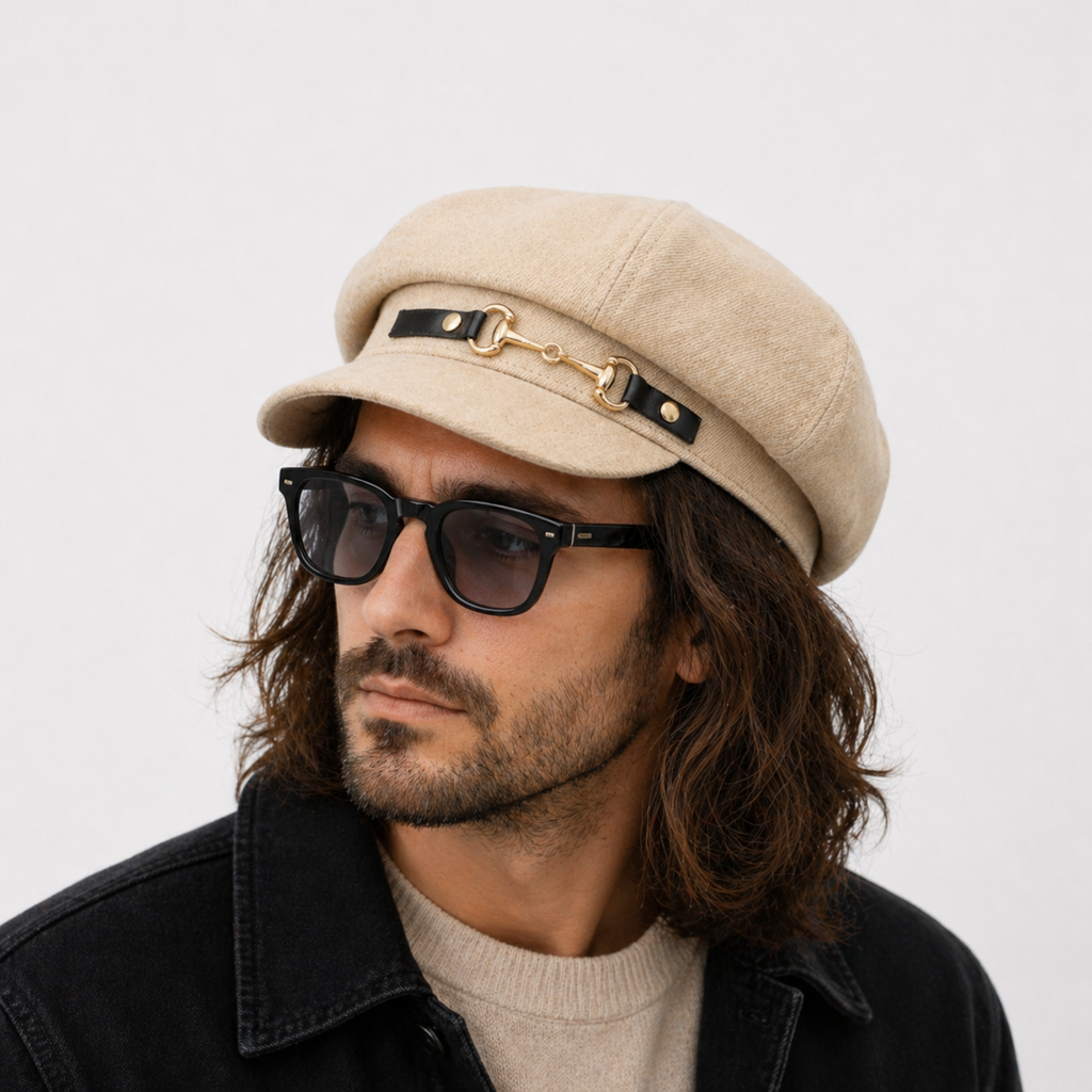 Béret beige d'Artiste pour femme