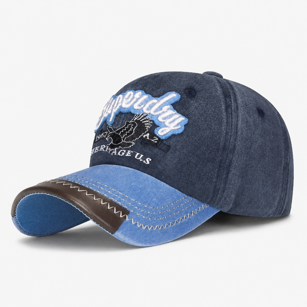 Casquette Vintage American Heritage Bleu
