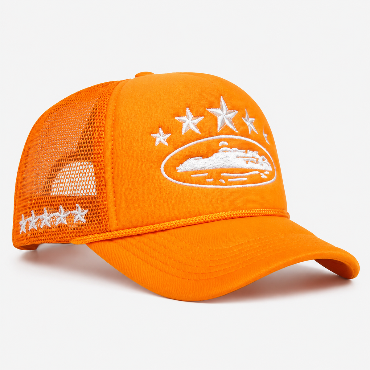 Casquette Trucker Orange 5 étoiles