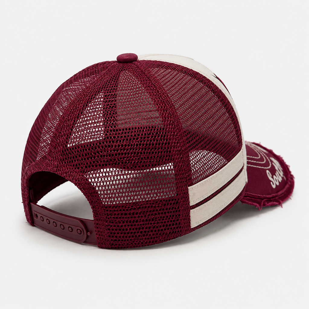 Casquette Trucker Black Rebel Bordeaux