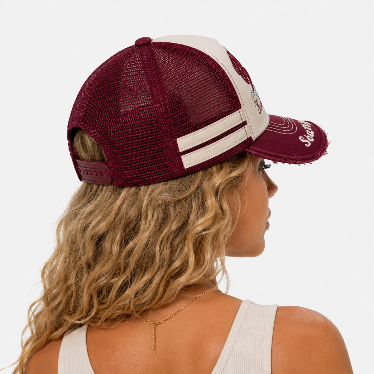 Casquette Trucker Black Rebel Bordeaux