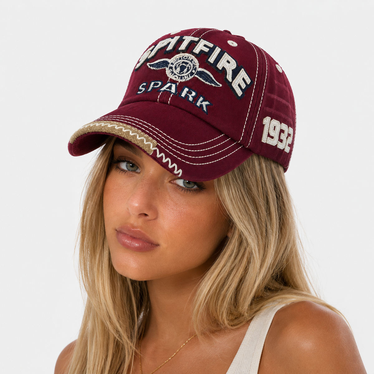 Casquette Spitfire Spark Bordeaux