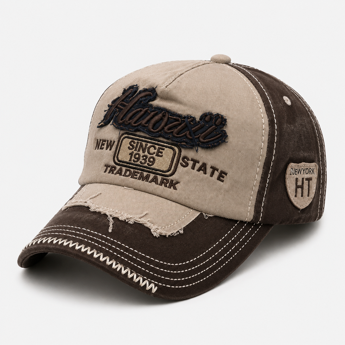 Casquette Vintage New York Marron