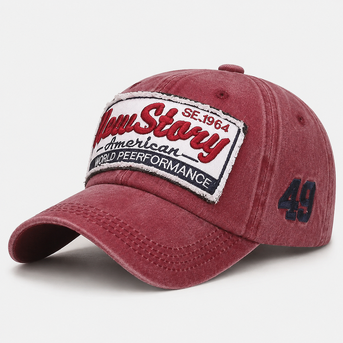 Casquette Vintage Rouge New Story Homme & Femme