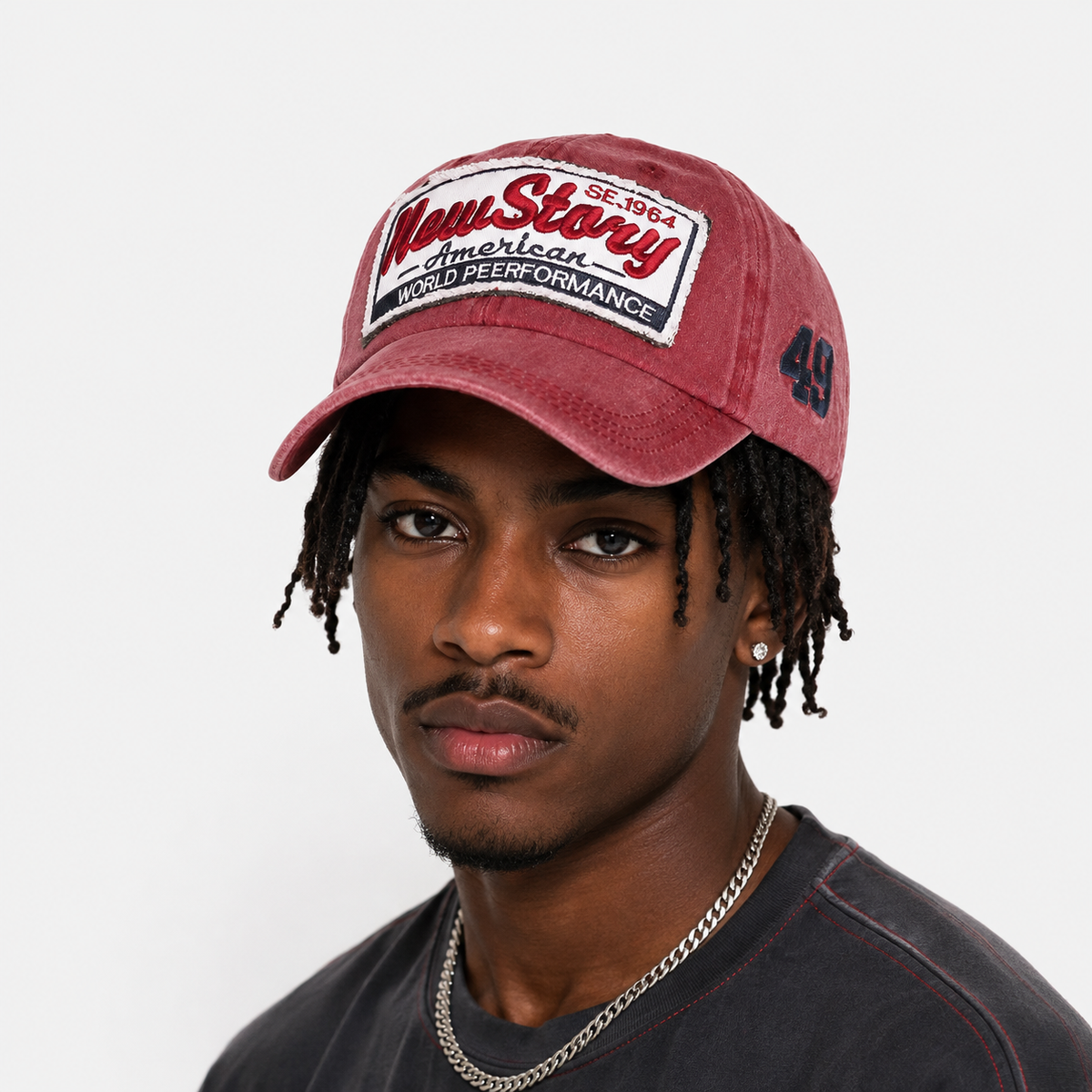 Casquette Vintage Rouge New Story Homme & Femme